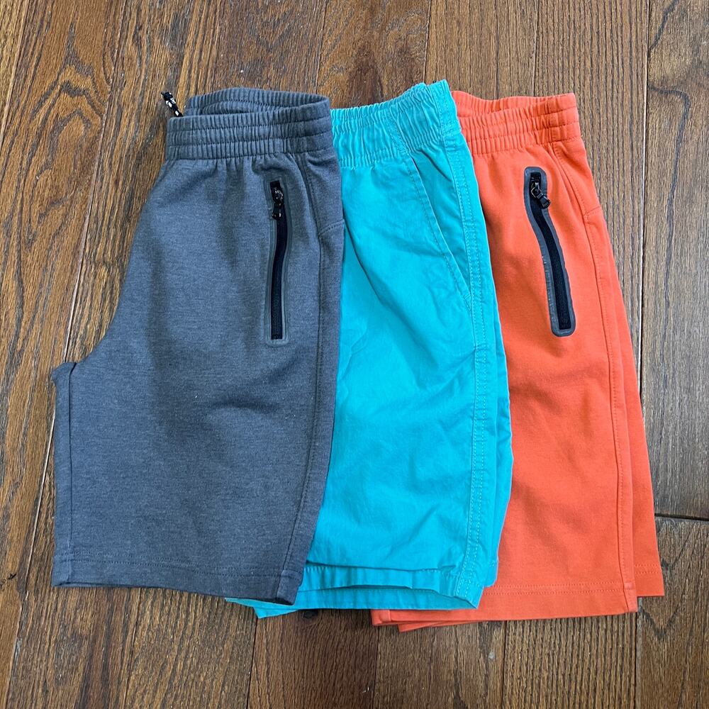 Old Navy  active Boys Stretch Tech summer spring Shorts bundle of 3 Sz Large